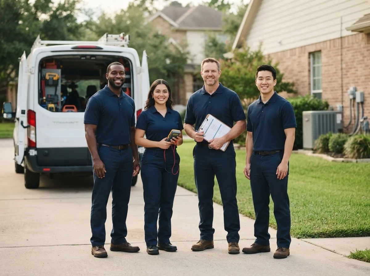 Certified HVAC technician near Burleson, TX